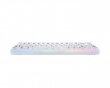 SNOWSTONE Base 65 Hotswap Gaming Tastatur - ISO Nordic [White Flame]