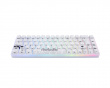 SNOWSTONE Base 65 Hotswap Gaming Tastatur - ISO Nordic [White Flame]