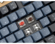 K13 Pro Low Profile Hotswap Trådløs Tastatur RGB Aluminium [Gateron G Pro Red]