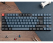 K13 Pro Low Profile Hotswap Trådløs Tastatur RGB Aluminium [Gateron G Pro Brown]