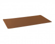 PVC Läder - 1200x600 MSkriveunderlag - Brun