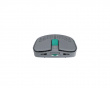 HSK Pro 4K Wireless Mouse - Fingertip Trådløs Gaming Mus - Grå/Grønn