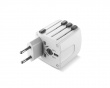 WTA - World Travel Adapter Universal - Hvit Reiseadapter 