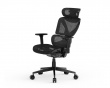 SpineX Pro Ergonomisk Kontorstol - Svart