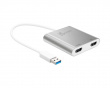 USB 3.0 til Dual HDMI Multi-Monitor Adapter