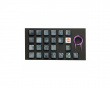 23-Key Rubber Double-shot Backlit Keycap Set - Byakko