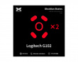 Obsidian Mouse Skates til Logitech G102/G Pro
