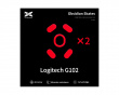 Obsidian Mouse Skates til Logitech G102/G Pro