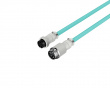 USB-C Coiled Cable - Lysegrønn / Hvit