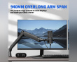 BM66 Boom Arm Stand - Svart Mikrofonstativ