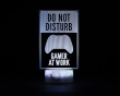 3D Nattlys - Do Not Disturb, Gamer at Work