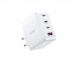 Nexode 100W USB-C PD GaN - 4-Port Vegglader - Hvit
