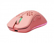 PM80 Trådløs RGB Gaming Mus Ultralätt - Rosa