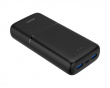 Hurtig Opladning 20.000 mAh Powerbank - Svart