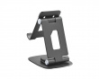 Aluminium Tablett og Mobilholder - Svart