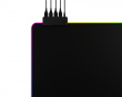 RGB Musematte XXL med USB-Hub - Svart