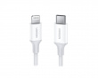 USB-C til Lightning Kabel 1m - Hvit