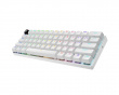 G PRO X 60 Lightspeed Trådløst Gaming Tastatur [Tactile White] - Hvit