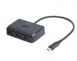 USB-C Dockningsstation med 4 Porter - Svart