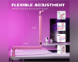 Low-Profile Boom Arm Stand - Rosa Mikrofonstativ