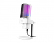 AMPLIGAME A9 USB Gaming Mikrofon RGB - Hvit
