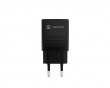 Ribera GaN USB-A & USB-C Lader - 30W - Svart