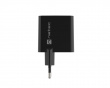 Ribera GaN USB-A & USB-C Lader - 45W - Svart