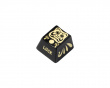 Dharma Zinc Alloy Artisan Keycap - Svart