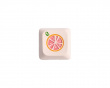 Zinc Alloy Low Profile LSA Artisan Keycap - Grapefrukt
