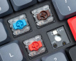 K17 Pro QMK/VIA RGB Hotswap Low Profile Tastatur [Red]