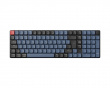 K17 Pro QMK/VIA RGB Hotswap Low Profile Tastatur [Brown]