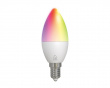 RGB LED Lampe E14 C37 WiFi 4.9W, RGB