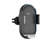 Wireless Car Charger 50W - Svart Hurtiglader til Bil