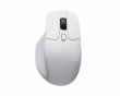 M6 4K Ergonomisk Trådløs Mus - Hvit