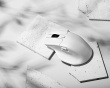 M6 4K Ergonomisk Trådløs Mus - Hvit