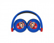 Super Mario Junior Bluetooth On-Ear Trådløse Hodetelefoner - Blå