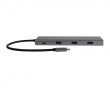 USB-C Dockningsstation med 12 Porter - Grå