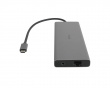 USB-C Dockningsstation med 12 Porter - Grå