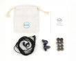 BL03 IEM Hodetelefoner med 3.5mm Mikrofon - Lilla