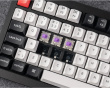 Q1 HE ISO RGB Hotswap Tastatur [Nebula] - Svart