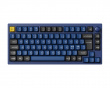 P1 Pro QMK 75% RGB ISO Tastatur [Banana] - Navy Blue