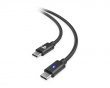 USB-C Charging Play Cable for PlayStation 5 - USB-C til USB-C Ladekabel DualSense - 3m