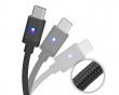 USB-C Charging Play Cable for PlayStation 5 - USB-C til USB-C Ladekabel DualSense - 3m