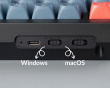V3 Max TKL QMK RGB Hotswap Trådløst Tastatur [Gateron Jupiter Brown] - ISO
