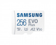 EVO Plus microSDXC UHS-I U3 256GB & SD adapter - Minnekort