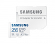 EVO Plus microSDXC UHS-I U3 256GB & SD adapter - Minnekort