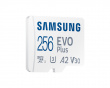 EVO Plus microSDXC UHS-I U3 256GB & SD adapter - Minnekort