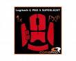 PXP Grips til Logitech G Pro X Superlight 2 - Rød