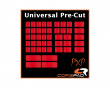 PXP Universal Pre-Cut Grips til Tastatur og Mus - Rød