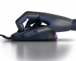 X2H Medium Wired Spillmus - Svart